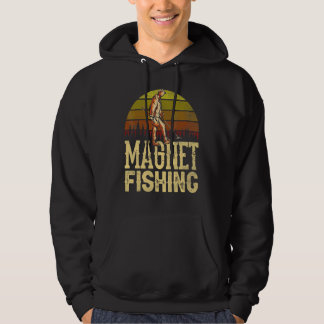 Veste À Capuche Pêche à l'aimant Métal Rétro Chasseur de trésor Pê