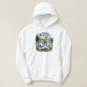 Veste À Capuche Pêche, Cerf, Chasse au Canard