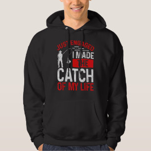 Veste À Capuche Pêche juste engagé J'ai fait la capture de ma vie