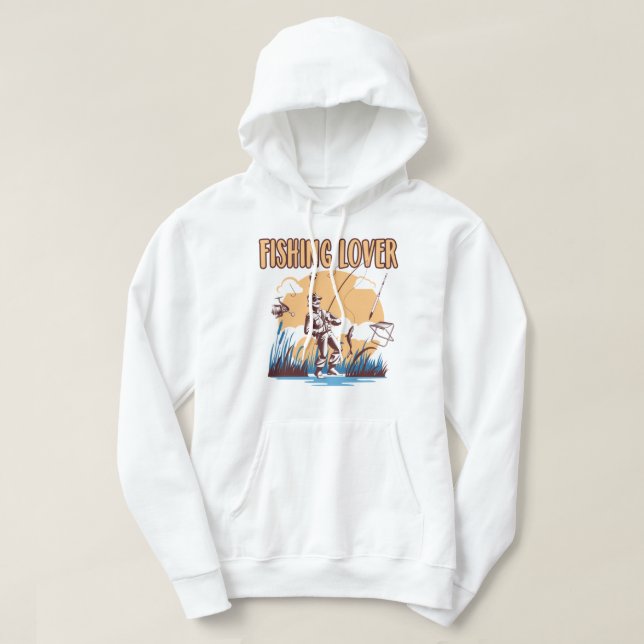 Veste À Capuche Pêche Lover_023 (Design devant)