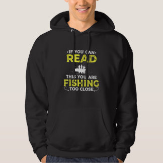 Veste À Capuche Pêcher Trop près Pêcheur Pêcheur Pêcheur Pêcheur P