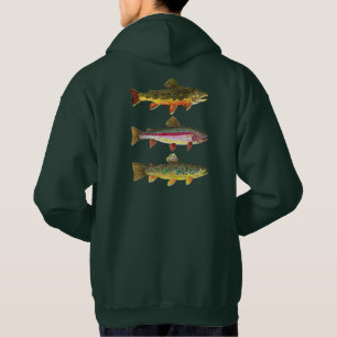 Veste À Capuche Pêcheur de truites