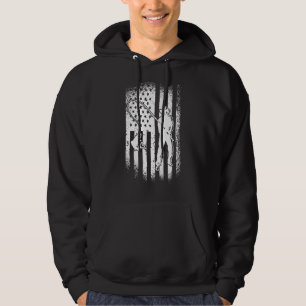 Veste À Capuche Pêcheur Drapeau Usa Patriotique Américain 2