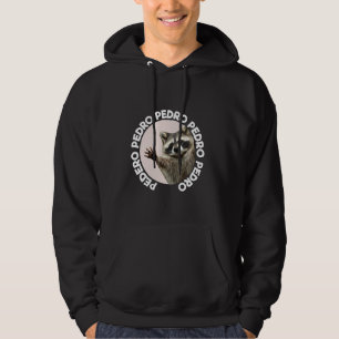 Veste À Capuche Pedro Racoon Funny Animal Mignonne Design Amusant 