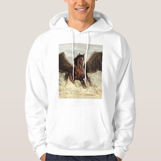 Veste À Capuche Pégase ailé (Devant)