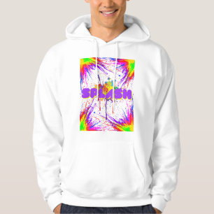 Veste À Capuche peinture à éclat