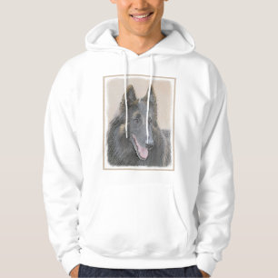 Veste À Capuche Peinture belge Tervuren - Cute Original Chien Art