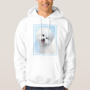 Veste À Capuche Peinture Bichon Frise - Cute Original Chien Art