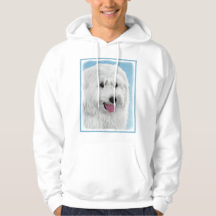 Veste À Capuche Peinture de chien des lowland polonais - Art du ch