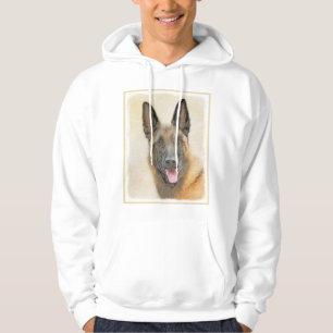 Veste À Capuche Peinture Malinoise belge - Cute Original Chien Art