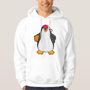 Veste À Capuche Penguin comme joueur de basket-ball avec basket-ba