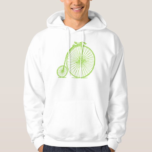 Veste À Capuche Penny Farthing - Vert Martien (Devant)