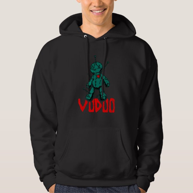Veste À Capuche Pense à toi Poupée Vaudou Cool Vaudou (Devant)