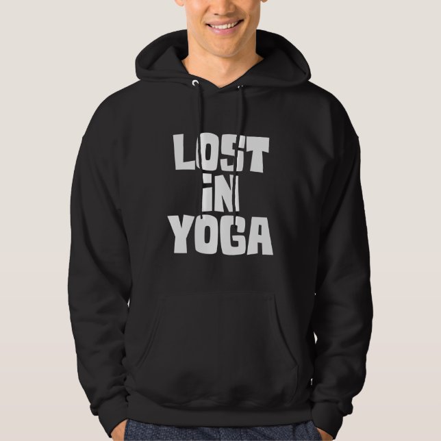 Veste À Capuche Perdu En Yoga (Devant)