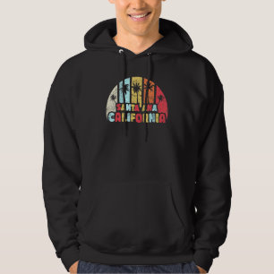 Veste À Capuche Père Noël Ana Plage de Californie Vintage Retro Pè