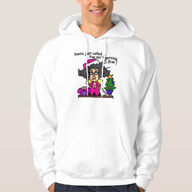 Veste À Capuche Père Noël appelée (Devant)