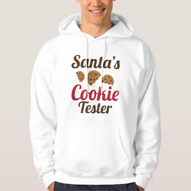Veste À Capuche Père Noël Cookie Tester (Devant)