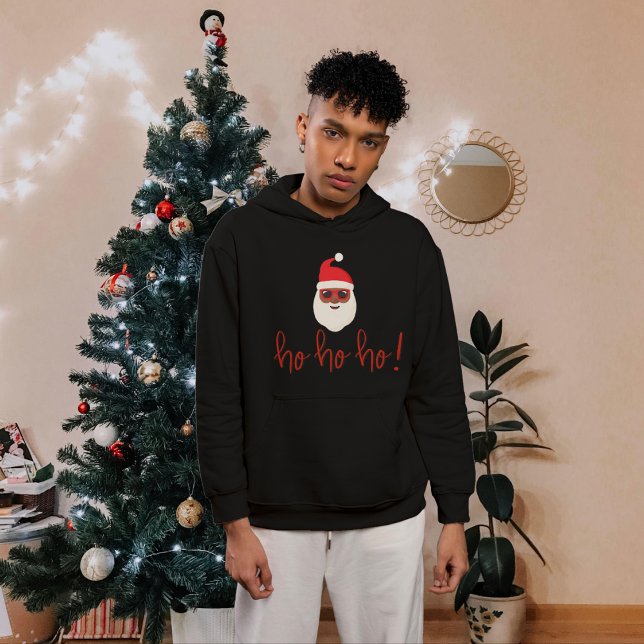 Veste À Capuche Père Noël cool | Ho Ho Ho Sweatshirt (Créateur téléchargé)