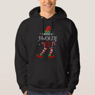 Veste À Capuche Père Noël Favori Elf Correspondance famille Noël