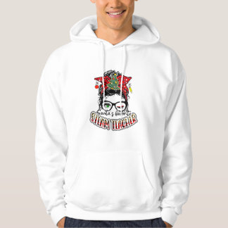 Veste À Capuche PÈRE NOËL Favorite Steam enseignant Funny Xmas T-s