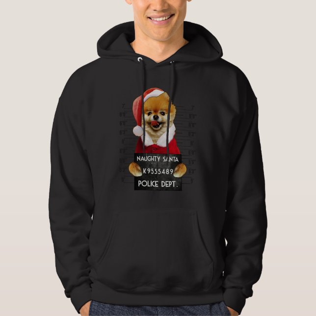 Veste À Capuche Père Noël Xmas Poméranie (Devant)