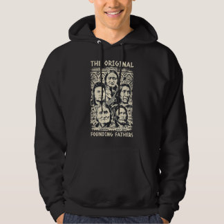 Veste À Capuche Pères fondateurs originaux Amérindiens T