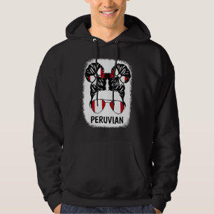 Veste À Capuche Pérou Drapeau Pérou Mois du patrimoine hispanique