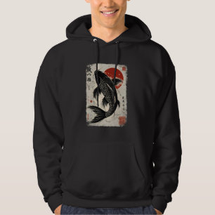 Veste À Capuche Persévérance Koi Carp Koi Fish Sakura Nis