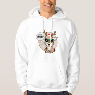 Veste À Capuche Personnage de renne « favori du Père Noël »