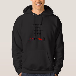 Veste À Capuche Personne à bord