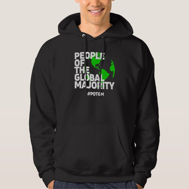 Veste À Capuche Personnes De La Majorité Mondiale Potgm (Devant)