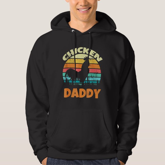 VESTE À CAPUCHE PETIT POULET DADDY POUR POU (Devant)