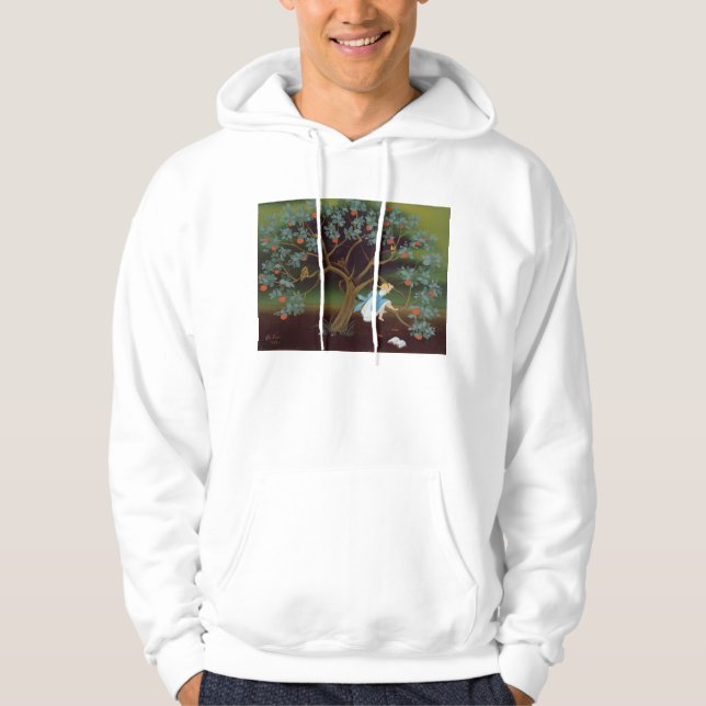 Veste À Capuche Petite fille sur l'arbre des rêves (Devant)