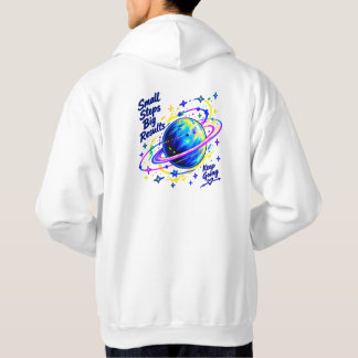 Veste À Capuche Petites Étapes Grands Résultats Planète