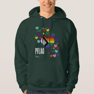 Veste À Capuche PFLAG Pride Chemise arrière - plan foncé