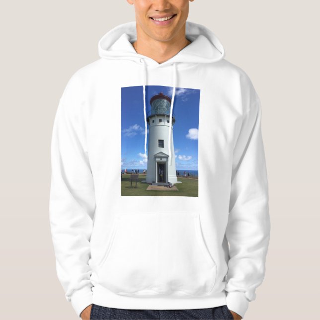 Veste À Capuche Phare de Kilauea sur Kauai, Hawaï (Devant)