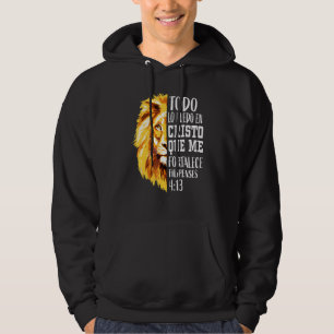 Veste À Capuche Philippines 4 13 Hommes Christian Verse Lion Juda