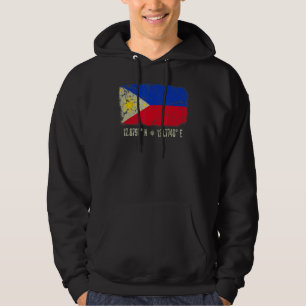Veste À Capuche Philippines Drapeau Coordonnatrices Hommes Femmes 