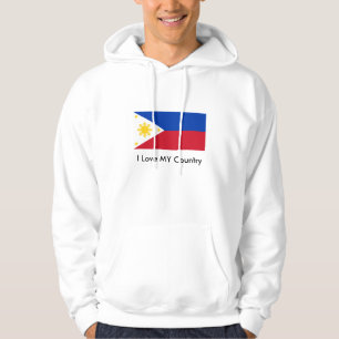 Veste À Capuche Philippines Drapeau Le MUSÉE Zazzle I Love MY