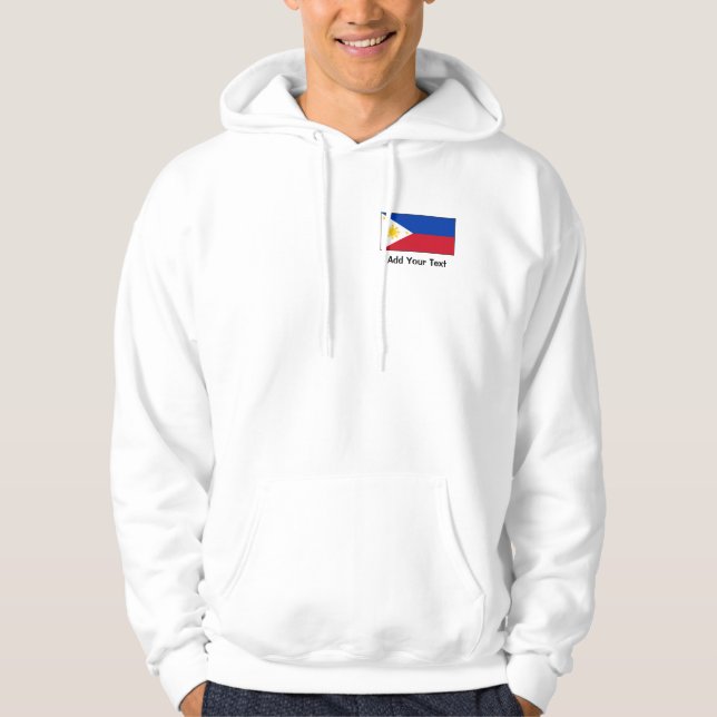 Veste À Capuche Philippines - drapeau philippin (Devant)