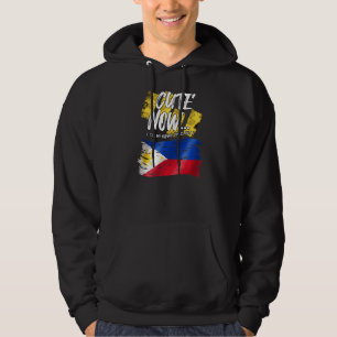 Veste À Capuche Philippines Fier Mignonne Maintenant Jusqu'À Mon F