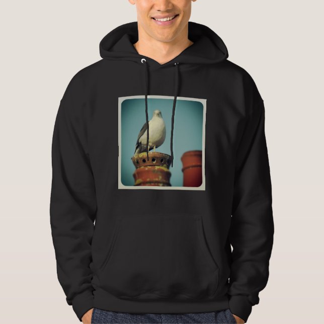 Veste À Capuche Photo carré - Perche préférée (Devant)