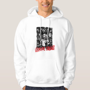 Veste À Capuche Photo grunge de groupe du peloton de suicide