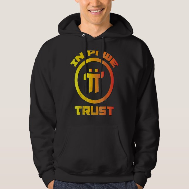 Veste À Capuche PI Network Pioneer Crypto Crypto Crypto En Pi We (Devant)