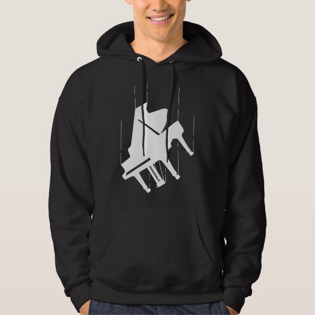 Veste À Capuche Piano en chute (Devant)