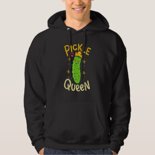 Veste À Capuche Pickle Queen Vegan Cucumber Vegetable