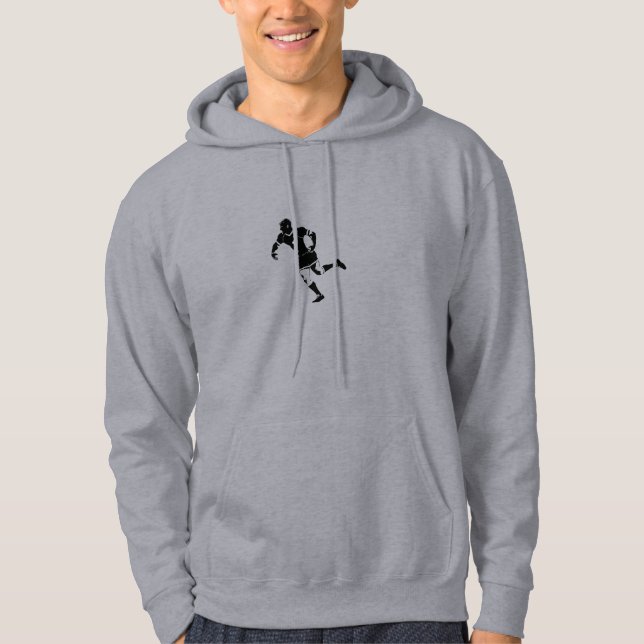 Veste À Capuche Pictogramme de rugby à XV (Devant)
