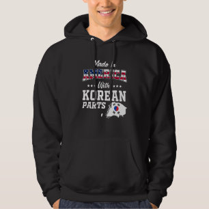 Veste À Capuche Pièces américaines coréennes Corée du Sud Carte Dr