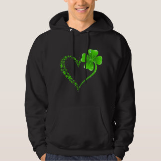 Veste À Capuche Pièces de Puzzle Shamrock de coeur Sensibilisation