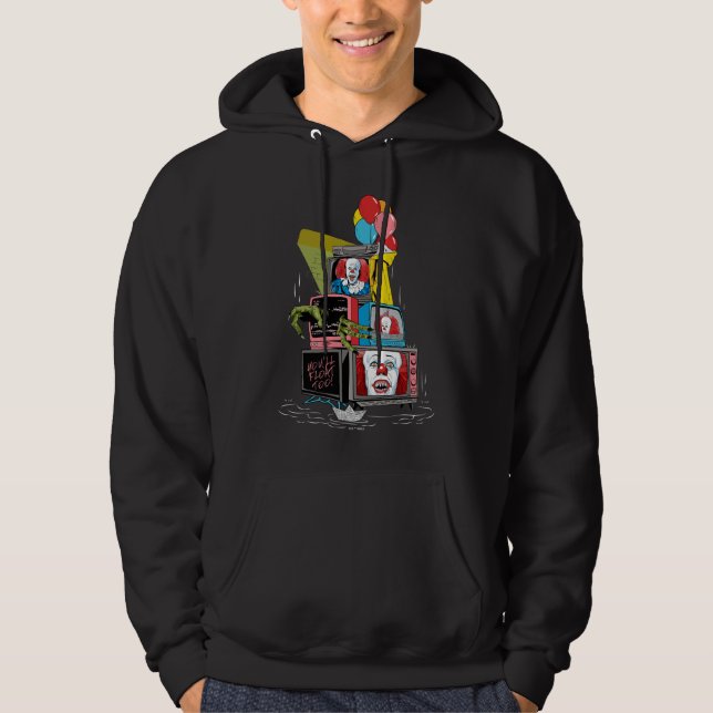 Veste À Capuche Pile de télévisions classique Pennywise - Vous flo (Devant)